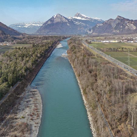 Bauherrenunterstützung Projekt «Aufweitung Alpenrhein Maienfeld/Bad Ragaz»